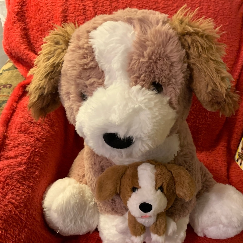 Hug Me Big and Little Dog